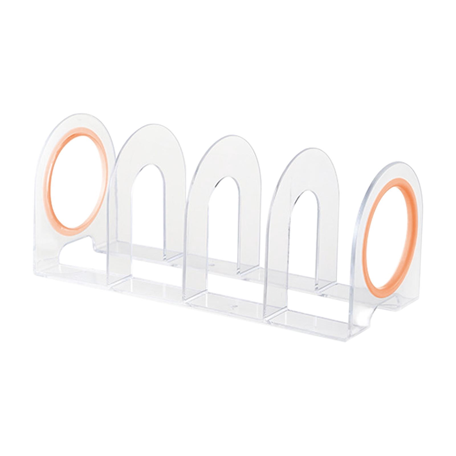 deevoka Bookend Organizer File Folder Sorter Book Stopper Heavy Books ...