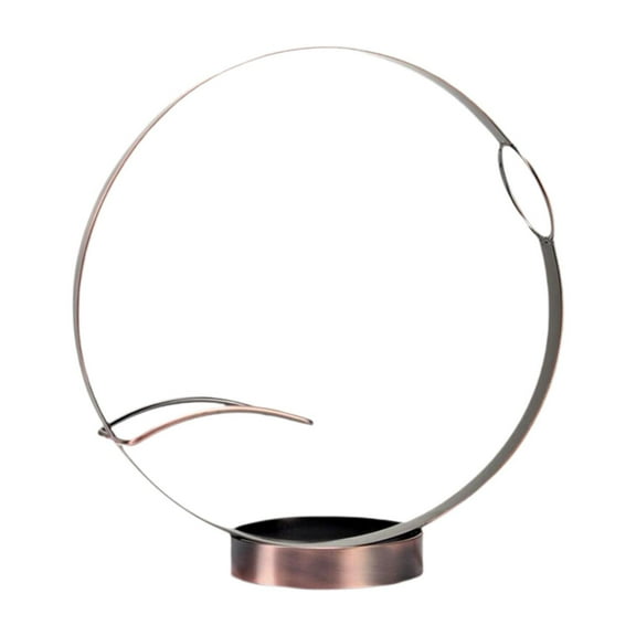 deevoka Bottle Wines Rack Decoration Barware Accessory for Coffee Bar Cellar Kitchen Bronze