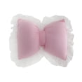 thumbnail image 1 of deevoka Bow Pillow Breathable Cute Creative Car Backrest Cushion for Office Bed Sofa Pink, 1 of 9
