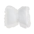 thumbnail image 1 of deevoka Bow Pillow Breathable Cute Creative Car Backrest Cushion for Office Bed Sofa White, 1 of 9