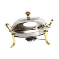 thumbnail image 1 of deevoka Buffet Food Warmer Portable Cookware Alcohol s for Travel Picnic, 1 of 9