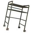 thumbnail image 1 of deevoka Cat Food Can Storage Cart Metal Shelf above Litter Box Rolling Storage Stand Small, 1 of 9