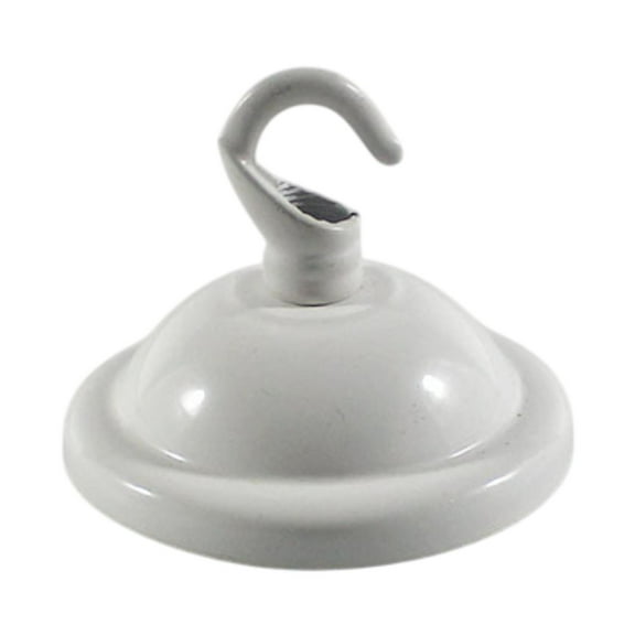 deevoka Ceiling Hook Wall Hanging Hook Easy Installation Hanger Ceiling Bracket for Chandelier Lamp Hanging Plants Lights Decorations White Open Mouth