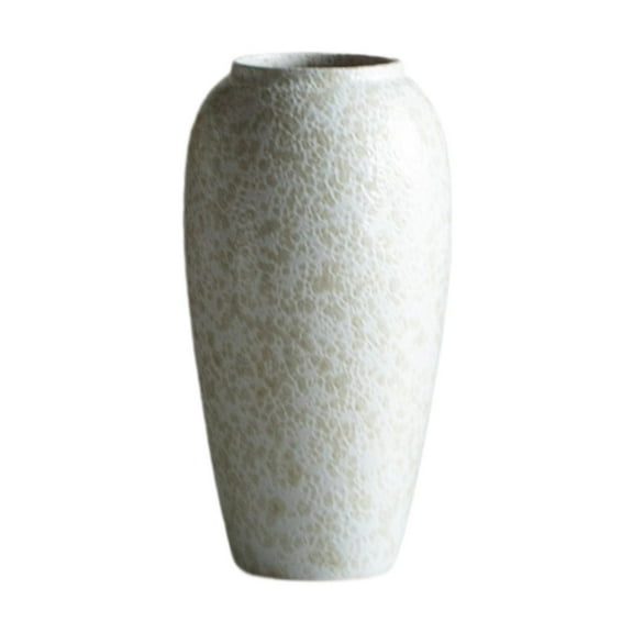 deevoka Ceramic Flower Vase Dinner Table Decorative Vase for Desk Shelf Dining Table Large