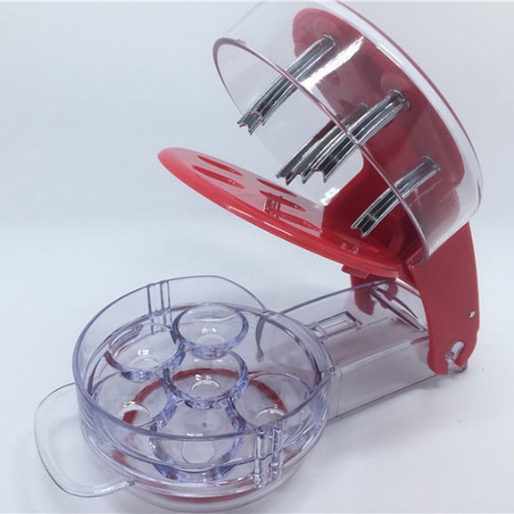 deevoka Cherry Pitter Olives Pits Stoner Removal Core Easy Squeeze Home Kitchen Gadget
