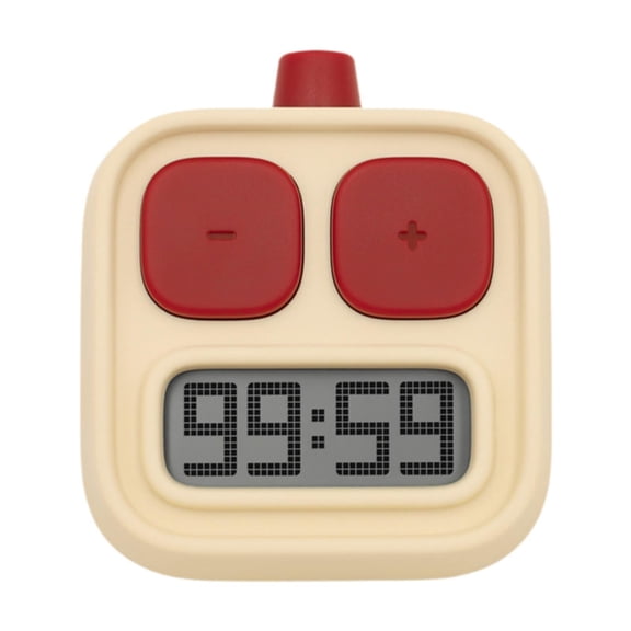 deevoka Children Timer Baking Accurate to Seconds Count Dow Time Management Yellow