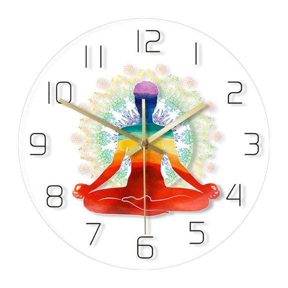 deevoka Clock Creative 12" Round Decorative for Dining Room
