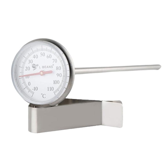 deevoka Coffee Cappucino Espresso Thermometer for Milk Frothing Tea Stainless Probe 14cm