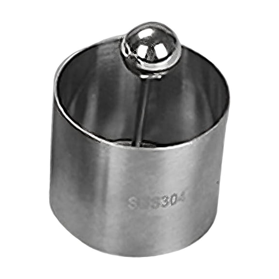 deevoka Cold Dish Molds Multifunctional Compact Cake Rings for Sushi Cupcake Desserts S