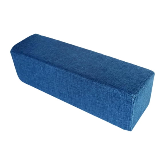 deevoka Couch Arm Rest Pillow Armrest Cushion Chair Waterproof Bed Pad Elbow Support for Deep Blue