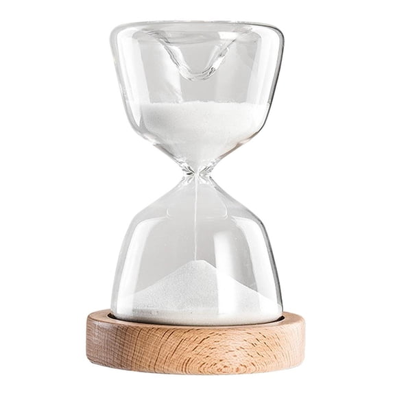 deevoka Creative Glass Sand Timer Night Light USB Hourglass Living Room Bedroom Lamp Friends Birthday Gifts Nightlight