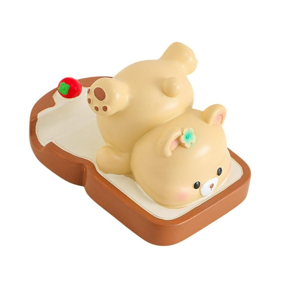 deevoka Cute Bear Cell Phone Phone Mount Animal Mobile Phone Accessoy Inverted Bear