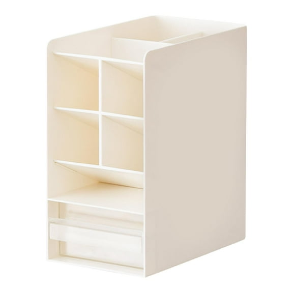 deevoka Desk Organizer Pen Holder Gift Makeup Storage Case for Dorm College Students