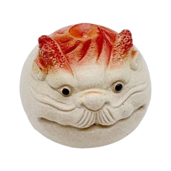 deevoka Dragon Statue Craft Collection Desk Tea Pet for Bookshelf Living Room Office