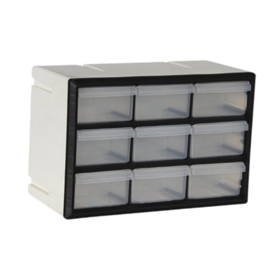deevoka Drawer Storage Cabinet Organizer Bathroom Tool Box for Hardware Jewelry Nuts 9 drawers