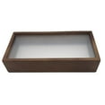 thumbnail image 1 of deevoka Dried Flower Display Case Wood Shadow Box Frame Pressed Flower Frame for Wedding 8inch, 1 of 9