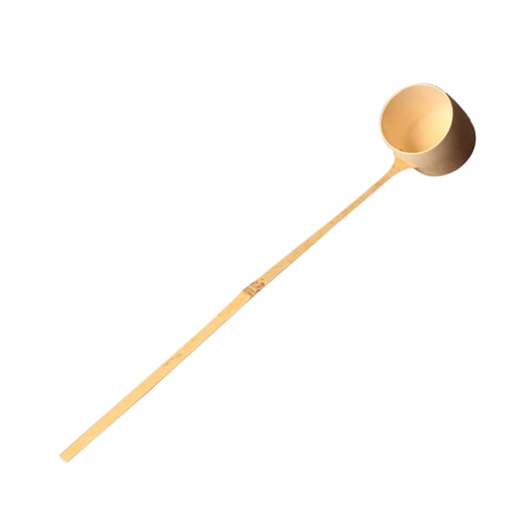 deevoka Durable Water Dipper Water Ladle with Long Handle Japanese Tea Ceremony Supplies L
