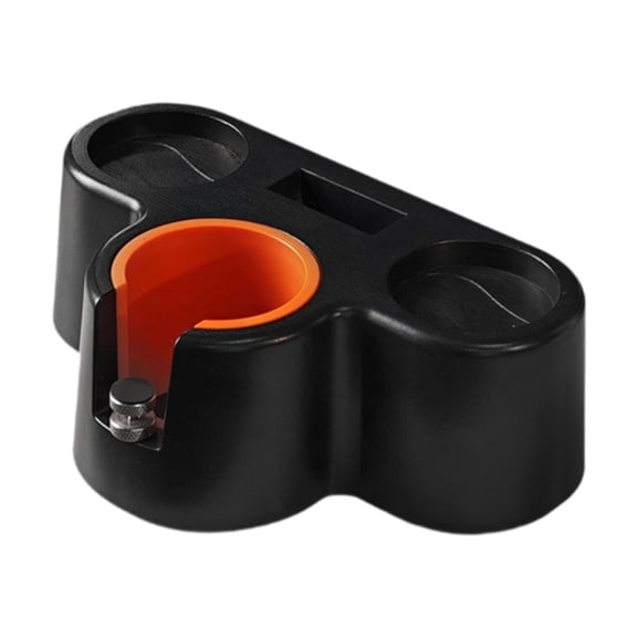 deevoka Espresso Tamping Station Coffee Tamper Station for Coffee Bar Worktop Office Black