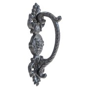 deevoka Farmhouse Gate Cast Iron Handle Pull 21.8cm Length Sturdy for Furniture Hardware