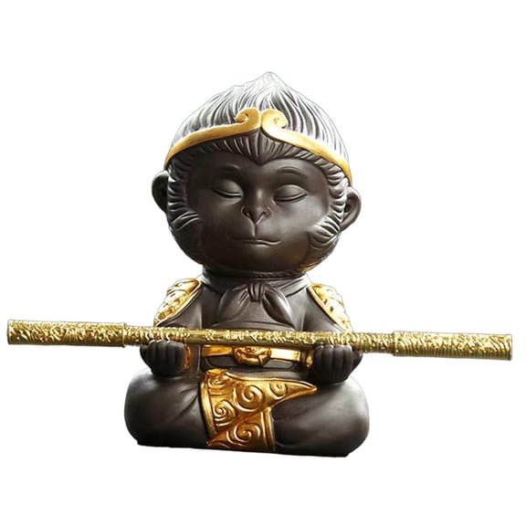 deevoka - Figurine, Miniature--Statue, Tea Pet Sculpture, Artwork, Mini Tea Pet Ornament Style A