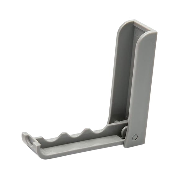 deevoka Foldable Clothes Drying Rack Hanger Wall Mounted for Living Room Entryway Gray