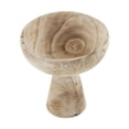 thumbnail image 1 of deevoka Footed Food Bowl Multi-use Dried Fruit Bowl for Centerpiece Table Decoration Wood, 1 of 9