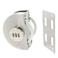 thumbnail image 1 of deevoka Frameless Glass Door Lock Mechanical Password Lock for Home Malls Shower Room Round Single Door, 1 of 9