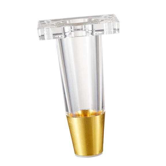 deevoka Furniture Leg Acrylic Simple Sofa Foot for Cupboard Coffee Table Shelf 12 cm