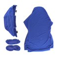 thumbnail image 1 of deevoka Gaming Chair Covers Elastic with Armrest Covers/Back/Seat Cover Soft Spandex Blue, 1 of 8