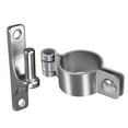 thumbnail image 1 of deevoka Gate Hinges Chain Link Fence Hardware Fence Post Thick Parts Gate Post Hinge 35mm, 1 of 9