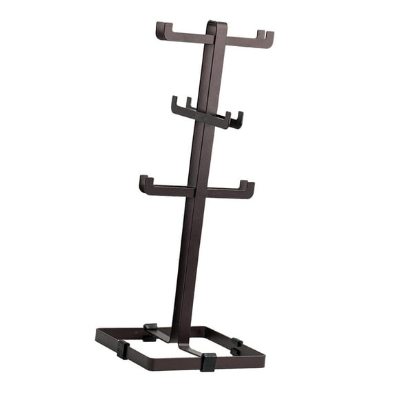 deevoka Glass Holder Classic Metal Stemware Rack for Glass Desktop Kitchen Coffee