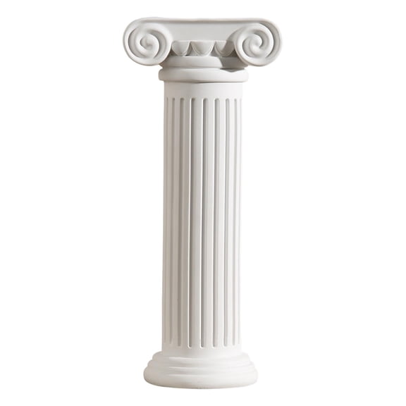 deevoka Greek Column Flower Vase Bunch Storage Flowerpot Resin Statue Roman Pillar Plant