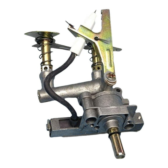 deevoka Grill Gas Valve Radiator Metal, Supply Regulator Flame Sprayer, Grill Valve with .7cm to 1.3cm
