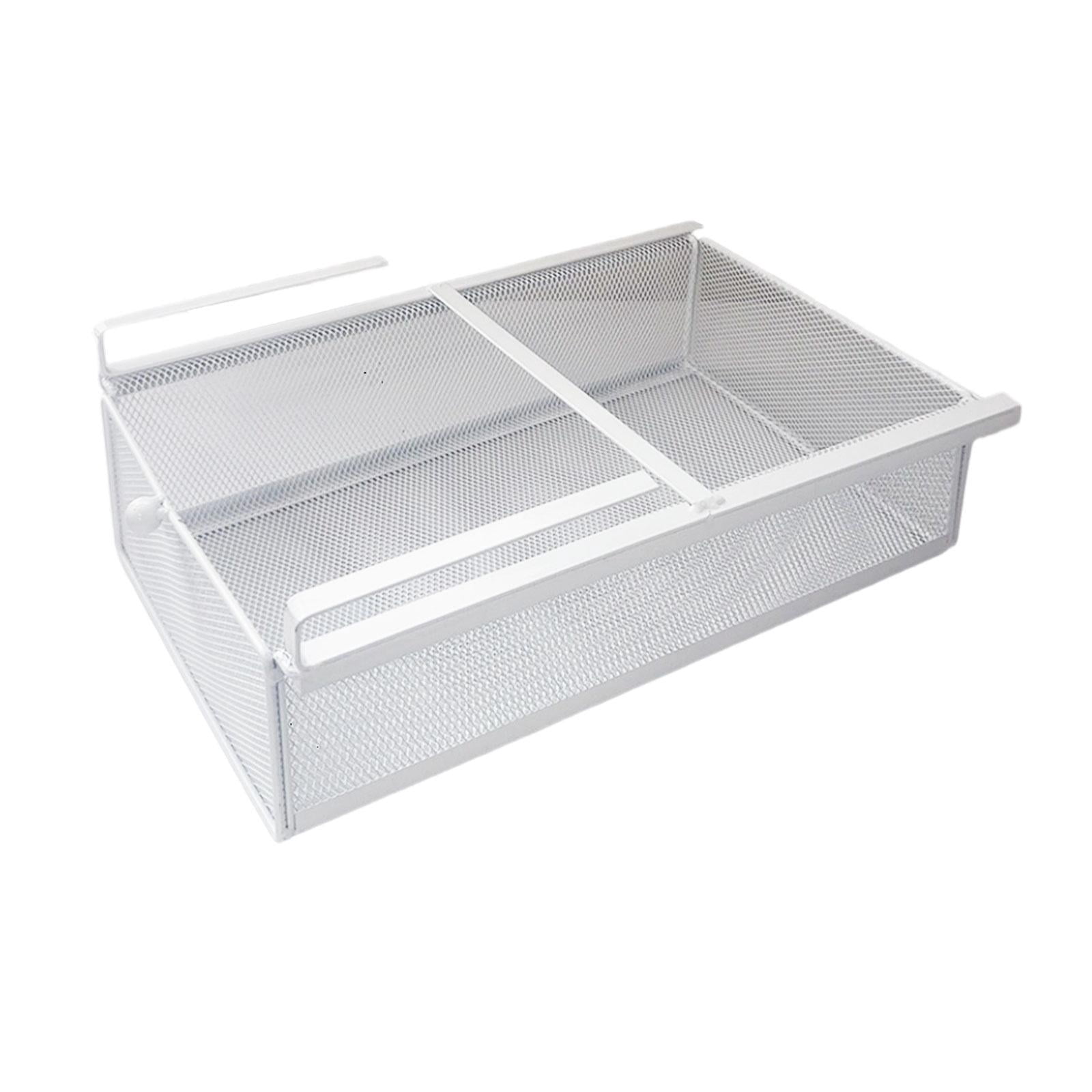 deevoka Hanging Pullout Drawer Basket Slide in Basket Organizer for ...