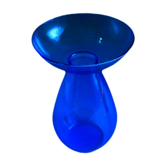 deevoka Hydroponics Modern Decorative Vase for Cabinet Kitchen Farmhouse Dark Blue