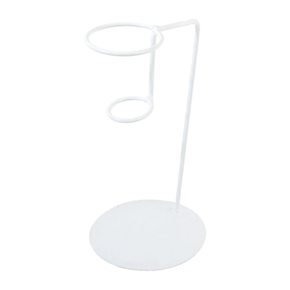 deevoka Ice Cream Cone Stand Cupcake Baking Rack for Kids Party Birthday Baby Shower White