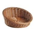 thumbnail image 1 of deevoka Imitation Rattan Basket Decor Bread Basket for Living Room Table Dining Room S S, 1 of 9