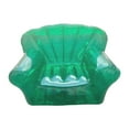 thumbnail image 1 of deevoka Inflatable Chair Inflatable Sofa PVC Lazy Seat Furniture Blow Green, 1 of 9