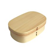 deevoka Japan-style Vintage Wooden Bento Sushi Lunch Box Picnic Food Container #2 2