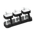 thumbnail image 1 of deevoka Kitchen Condiment Storage Set Condiment Container for Sugar Salts Coffee Bar black, 1 of 9