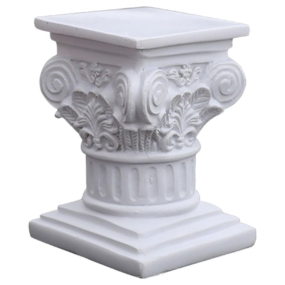 deevoka Loviver Miniature Roman Pillar Greek Column Statue Pedestal Stand Wedding Indoor S Square