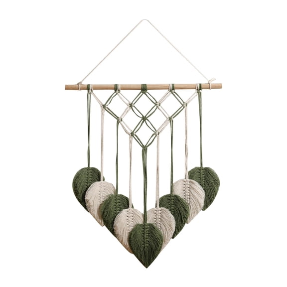 deevoka Macrame Wall Hanging Boho Woven Tapestry Decor for Wedding Bedroom Apartment