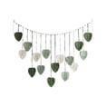 thumbnail image 1 of deevoka Macrame Wall Hanging Leaves Tapestry Wall Decor for Nursery Living Room Dorm Green, 1 of 9