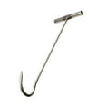 thumbnail image 1 of deevoka Meat Hook Kitchen Drain Cover Lifter Sewer Rigid Tool Hook Manhole Hook Tool 50cm, 1 of 9