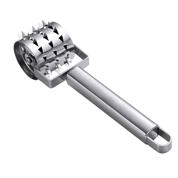 deevoka Meat Tenderizer Roller Meat Rolling Softener Tenderizers Anti Slip for Household
