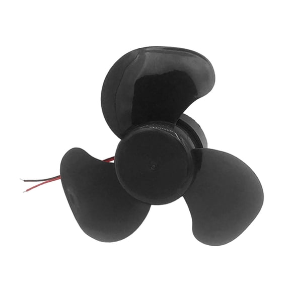 deevoka Motor Cooling Fan Indoor Trucks Wall or Ceiling Mount USB Fan Mini Black