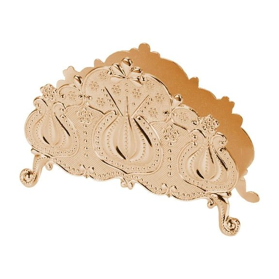 deevoka Napkin Holder Freestanding Simple Paper Towel Rack for Kitchen Tabletop Home B