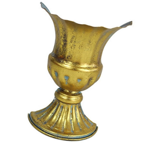 deevoka Oil Painting Half Vase Easy to Install Rustic Unique Oil Painting Decoration D