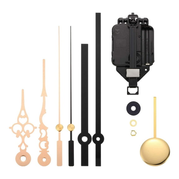 deevoka Pendulum Clock Movement Repair DIY Part Craft Clocks Home Pendulum Clock Kit Shaft 22.5mm
