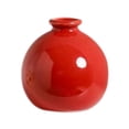 thumbnail image 1 of deevoka Plant Pot Home Table Centerpiece Desktop Small Bookshelf Ceramic Flower Vase Red, 1 of 9